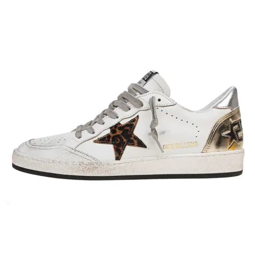 Golden Goose Ball Star Leather Sneakers