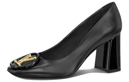LOUIS VUITTON Madeleine High Heels Women's Black