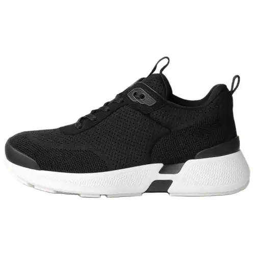 HERMES Heros Suede Low top Casual Shoes Women's Black