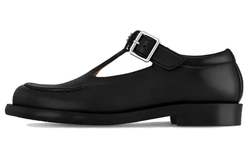 LOUIS VUITTON Flat Casual Shoes Men's Black