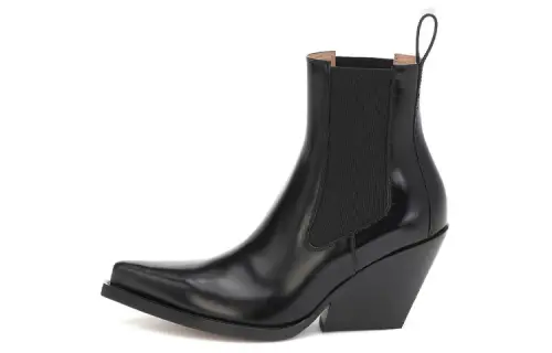 Bottega Veneta Lean Ankle Boots 8.5cm Women's Black