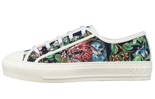 DIOR Walk Low top Stylish Skateboarding Shoes Women's Black