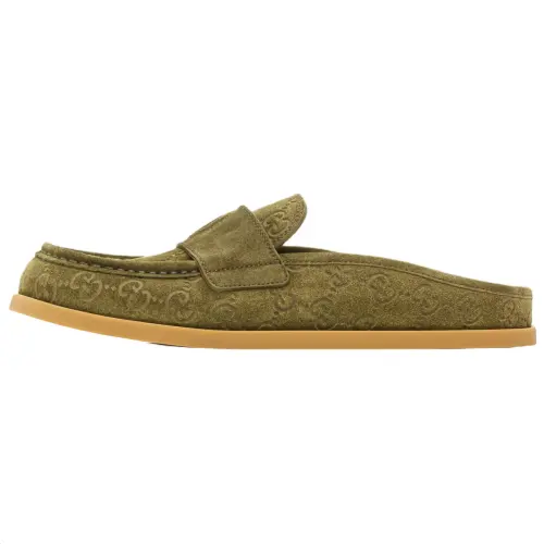 GUCCI Closed Toe Slippers Women's Green