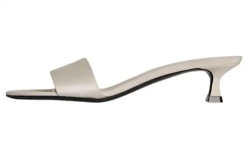 THE ROW Slide Slippers Women's White