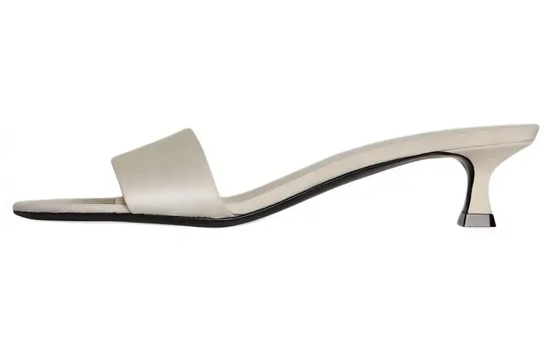 THE ROW Slide Slippers Women's White