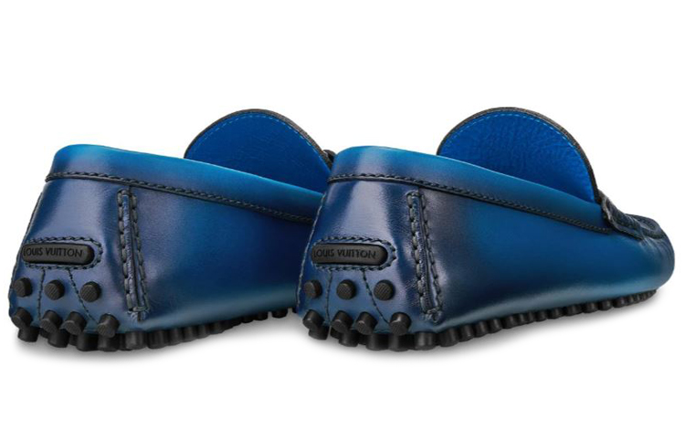 LOUIS VUITTON Hockenheim Moccasin Shoes 'Blue'