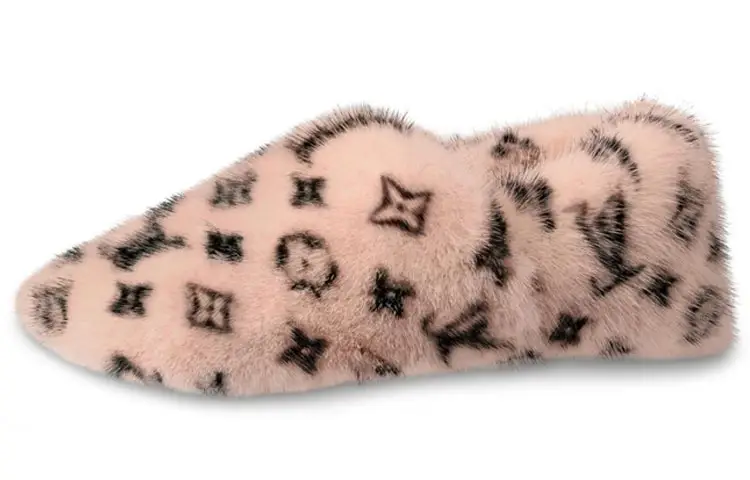 LOUIS VUITTON Dreamy Flat Shoes 'Pink Monogram' Women's