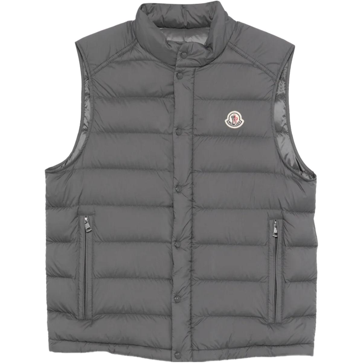 Мужской жилет Moncler Logo (синий)