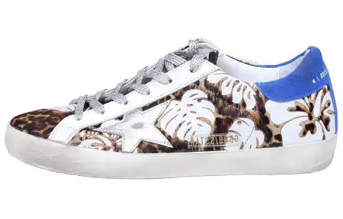 Golden Goose Super Star Stylish Skateboarding Shoes Women's Multicolor
