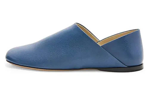 LOEWE Leather Women's Casual Shoes Women's Blue