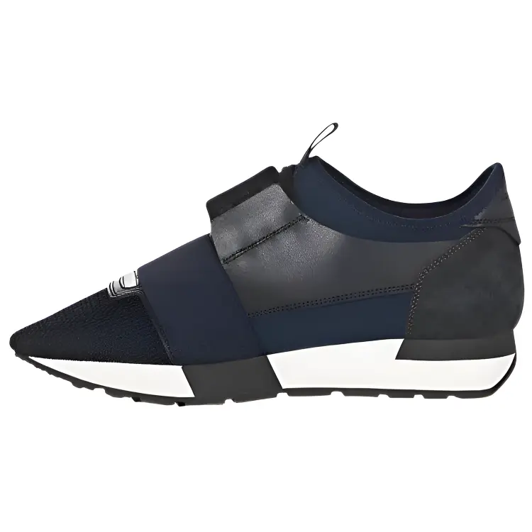 Balenciaga Race Runne Low top Casual Shoes Women's Black