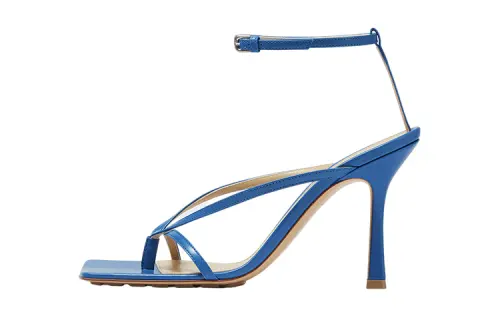 Bottega Veneta Stretch Stylish Sandal Women's Dark Blue