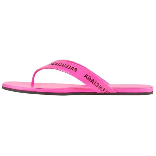 Balenciaga Calfskin Sandals Pink Women's