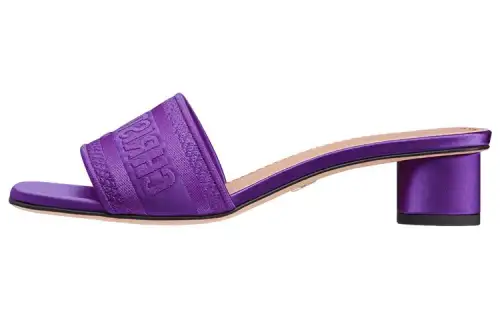 DIOR Dway Slide Slippers Women's Purple