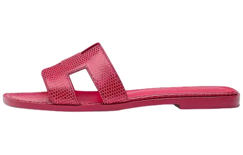 HERMES Oran Quick Dry Slide Slippers Women's Red