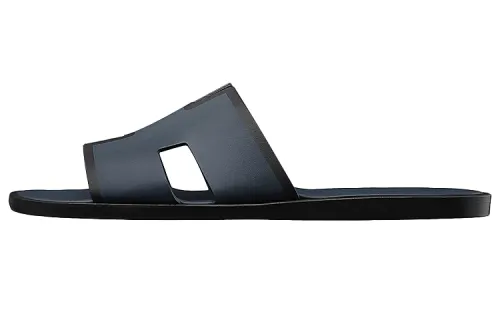 HERMES Izmir Casual Slide Slippers Men's Blue