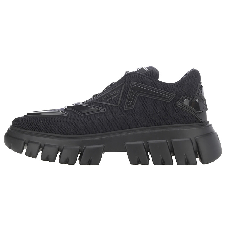 PRADA Techno Low top Casual Shoes Women's Black