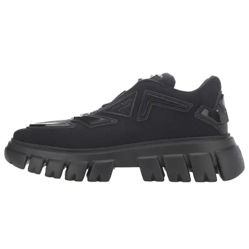 PRADA Techno Low top Casual Shoes Women's Black