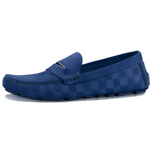 LOUIS VUITTON Shade Casual Shoes Men's Pacific Blue