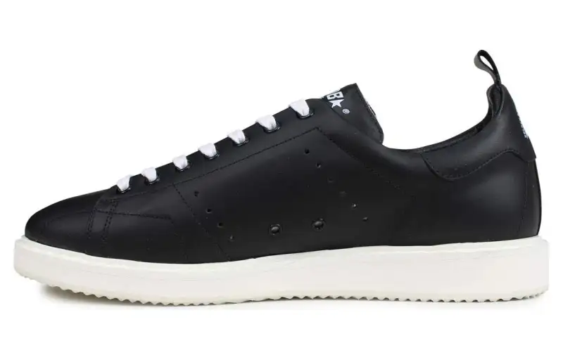 Golden Goose Starters Stylish Skateboarding Shoes Men's Black