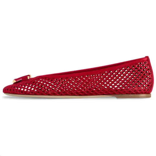 LOUIS VUITTON Shake Calfskin Casual Shoes Women's Cherry