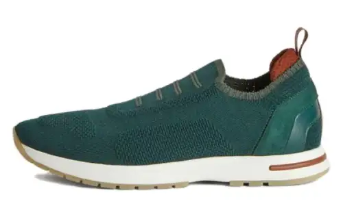 Loro Piana Lightweight Low top Casual Shoes Women's Green