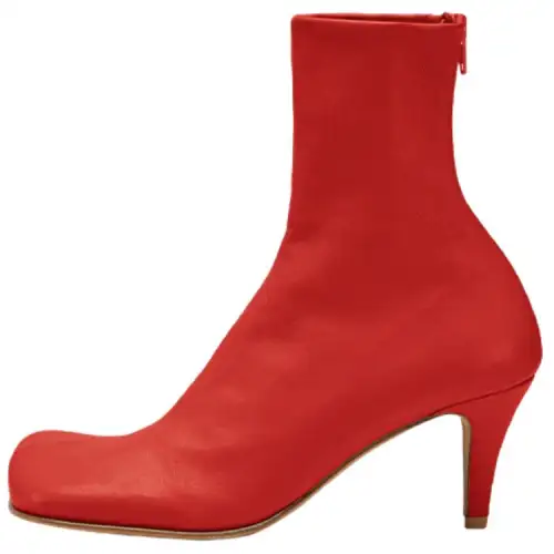 Bottega Veneta Ankle Boots Women's Red