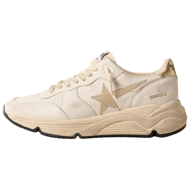 Golden Goose Logo-print Leather Sneakers
