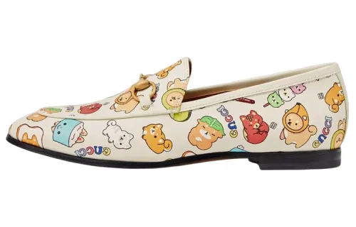 GUCCI Pikarar X GUCCI Women's Jordaan Loafer 'Animal Print' Women's