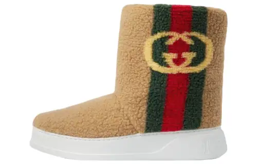 Gucci Ankle Boot 'Interlocking G - Salty Caramel'
