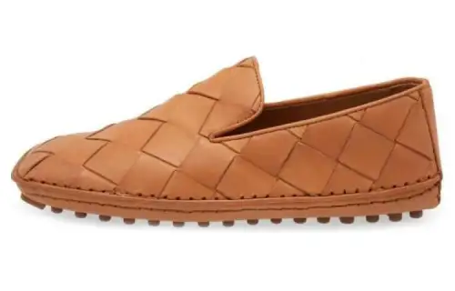 Bottega Veneta Gommino Loafers Men's Brown