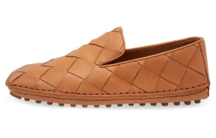 Bottega Veneta Gommino Loafers Men's Brown