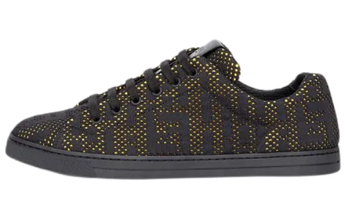 FENDI Stylish Skateboarding Shoes Men's Black