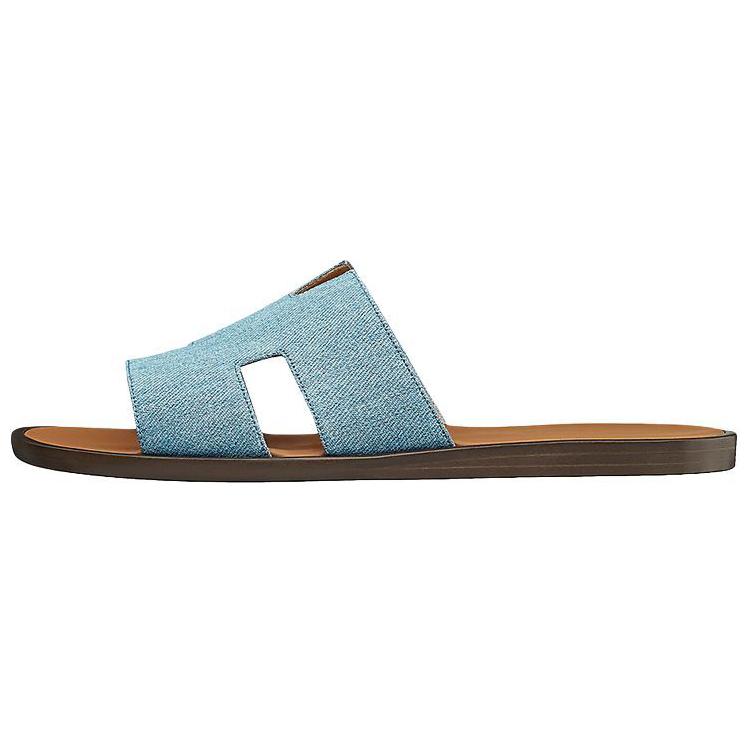 HERMES Izmir Slide Slippers Men's Blue