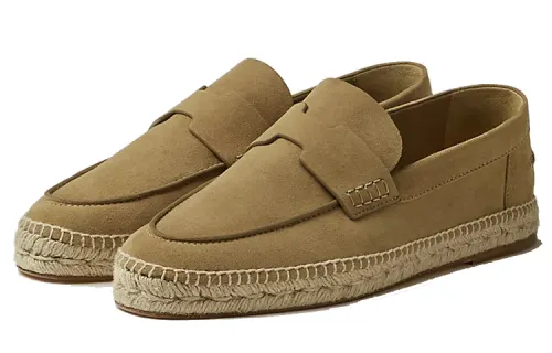 HERMES Trip Men's Casual Shoes Men's Brown