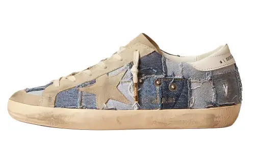 Golden Goose Low top Skateboard Shoes Women's Blue