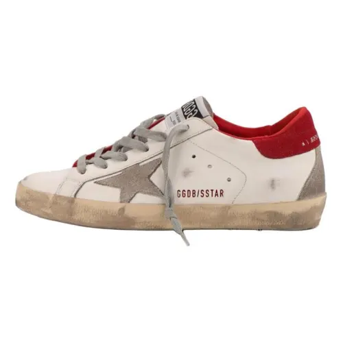 Golden Goose Super Star Low top Skateboard Shoes Women's White