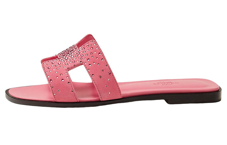 HERMES Oran Stylish Sandal Women's Pink