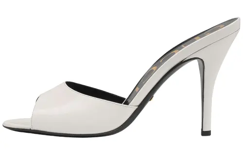 GUCCI Slide Slippers Women's White