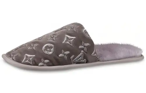 LOUIS VUITTON Suite Closed Toe Slippers Women's