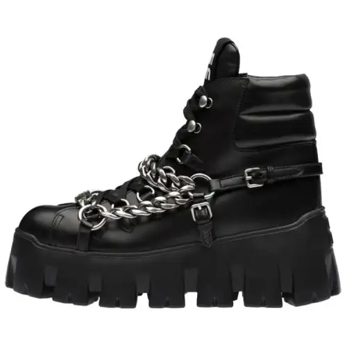 MIU MIU Ankle Boots Women's Black