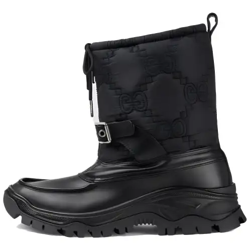 GUCCI Ankle Boots Men's Black