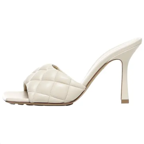 Bottega Veneta Rubber Sole Slide Slippers Women's White