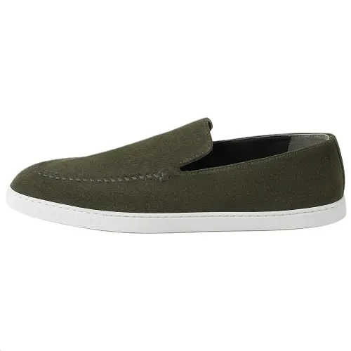 HERMES Julian Casual Shoes 1.7cm Men's Green