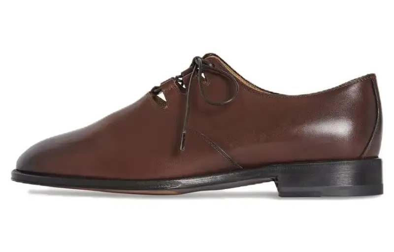 THE ROW Leather Casual Shoes Women's Brown