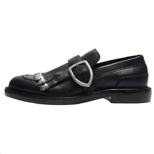 Burberry Cobble Loafers Men's Black