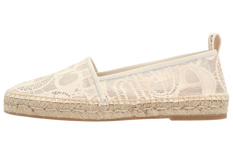 Хлоя ткани сетка для отдыха туфли женский цвет "слоновой кости"