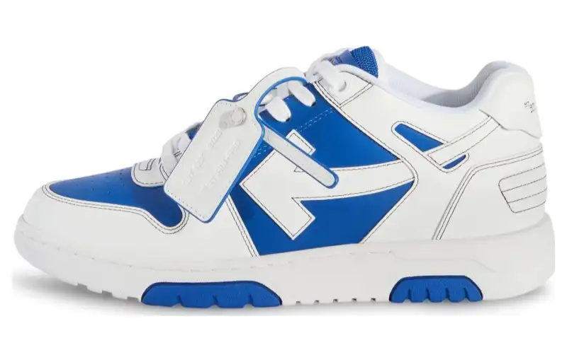 OFF-WHITE Out Of Office Leather Sneakers
