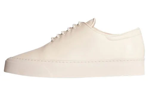 THE ROW Skateboard Shoes Women's Low Top Ecru