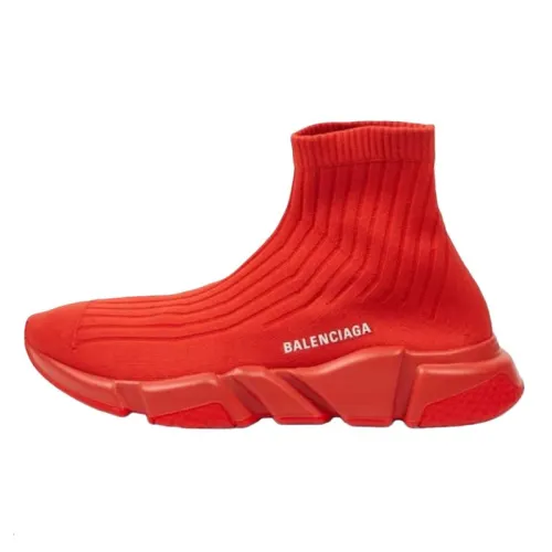 Balenciaga Speed Low top Casual Shoes Men's Red